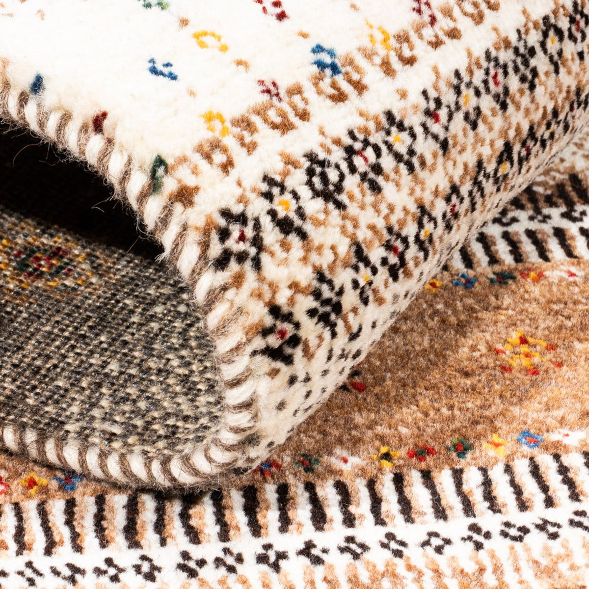 Tappeto Gabbeh - Loribaft Persero - Reale - 128 x 85 cm - multicolore