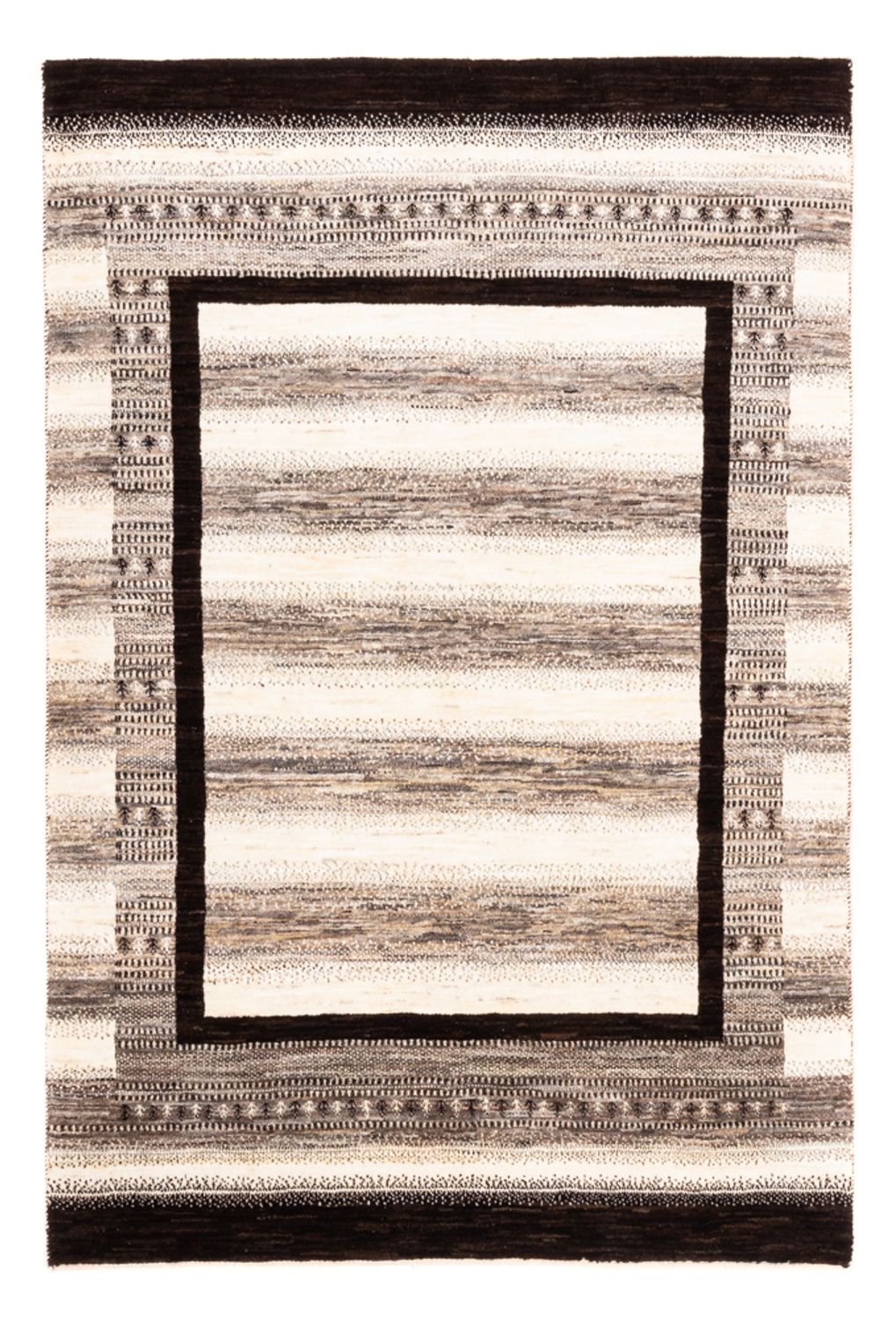 Tappeto Gabbeh - Loribaft Persero - Reale - 194 x 133 cm - naturale