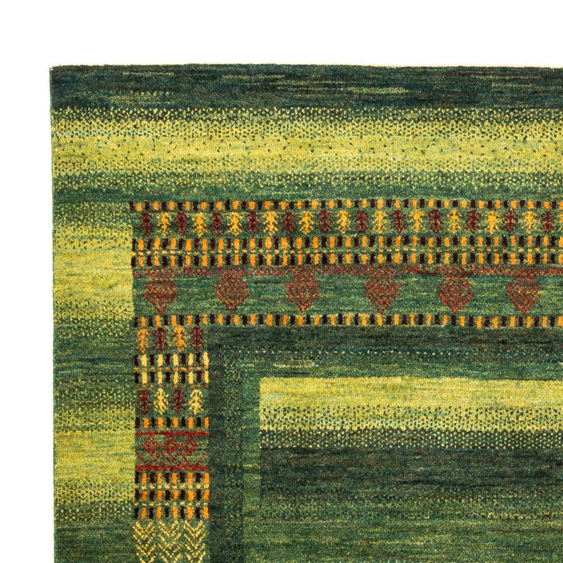 Tappeto Gabbeh - Loribaft Persero - Reale - 216 x 157 cm - verde