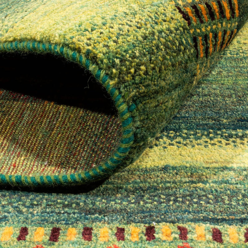 Tappeto Gabbeh - Loribaft Persero - Reale - 216 x 157 cm - verde
