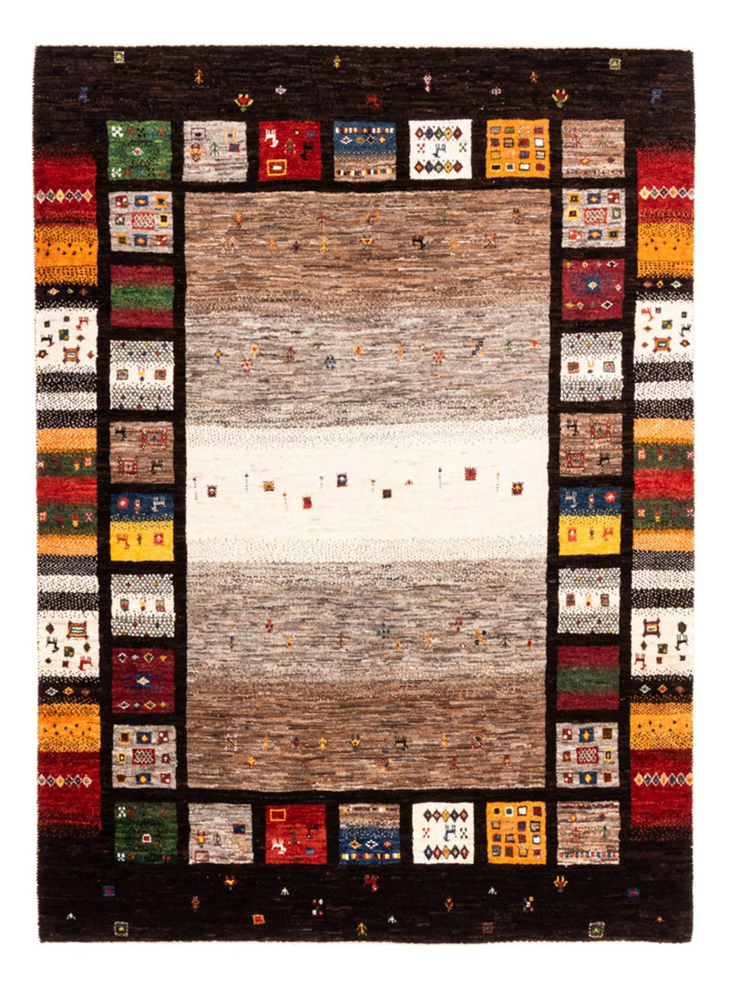 Tappeto Gabbeh - Loribaft Persero - Reale - 214 x 156 cm - multicolore