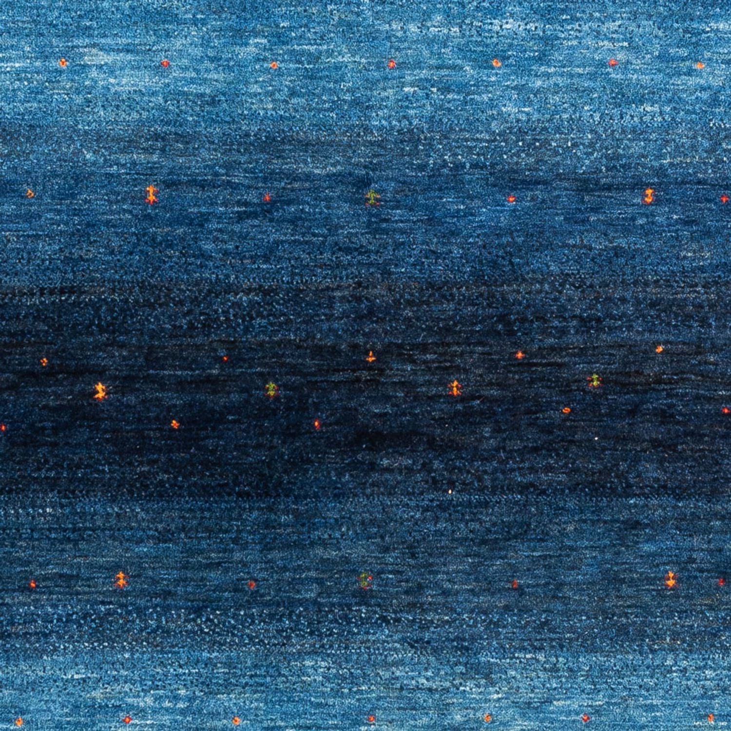 Tappeto Gabbeh - Loribaft Persero - 204 x 153 cm - blu