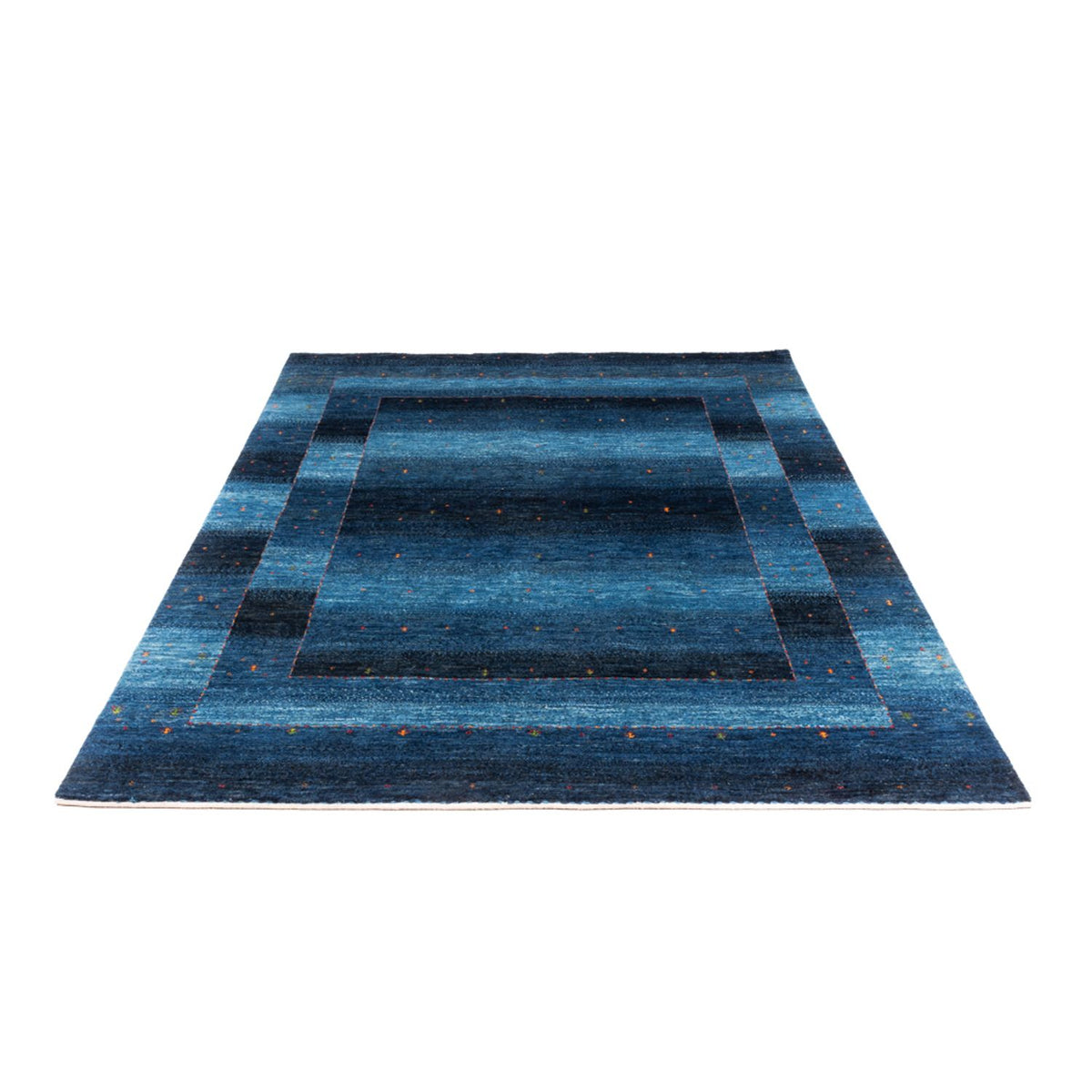 Tappeto Gabbeh - Loribaft Persero - 204 x 153 cm - blu