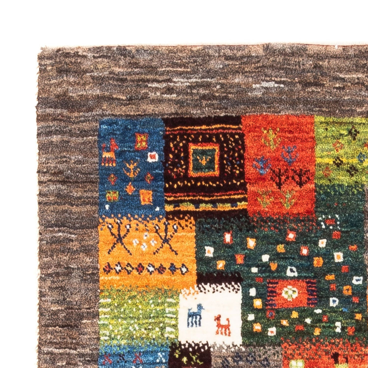 Loribaft Tappeto 106x81cm - Perserteppich Wollteppich