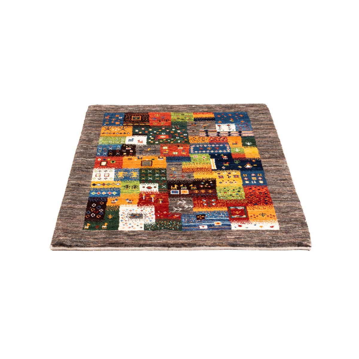 Tappeto Gabbeh - Loribaft Persero - Reale - 106 x 81 cm - multicolore