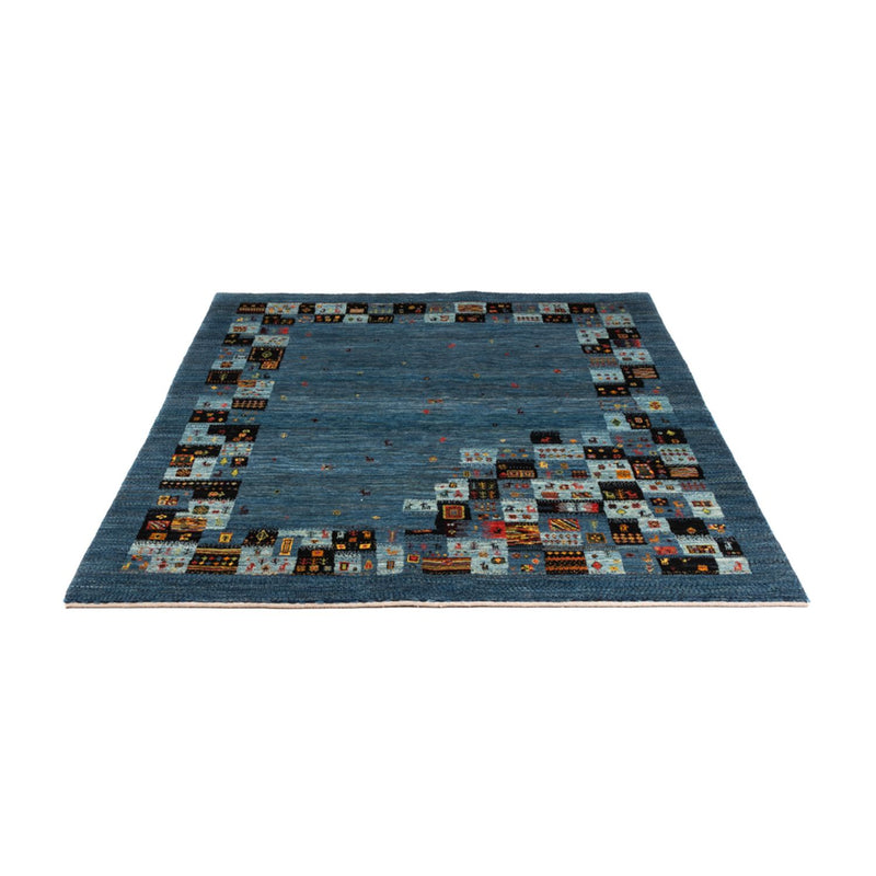 Tappeto Gabbeh - Loribaft Persero - Reale - 199 x 154 cm - blu