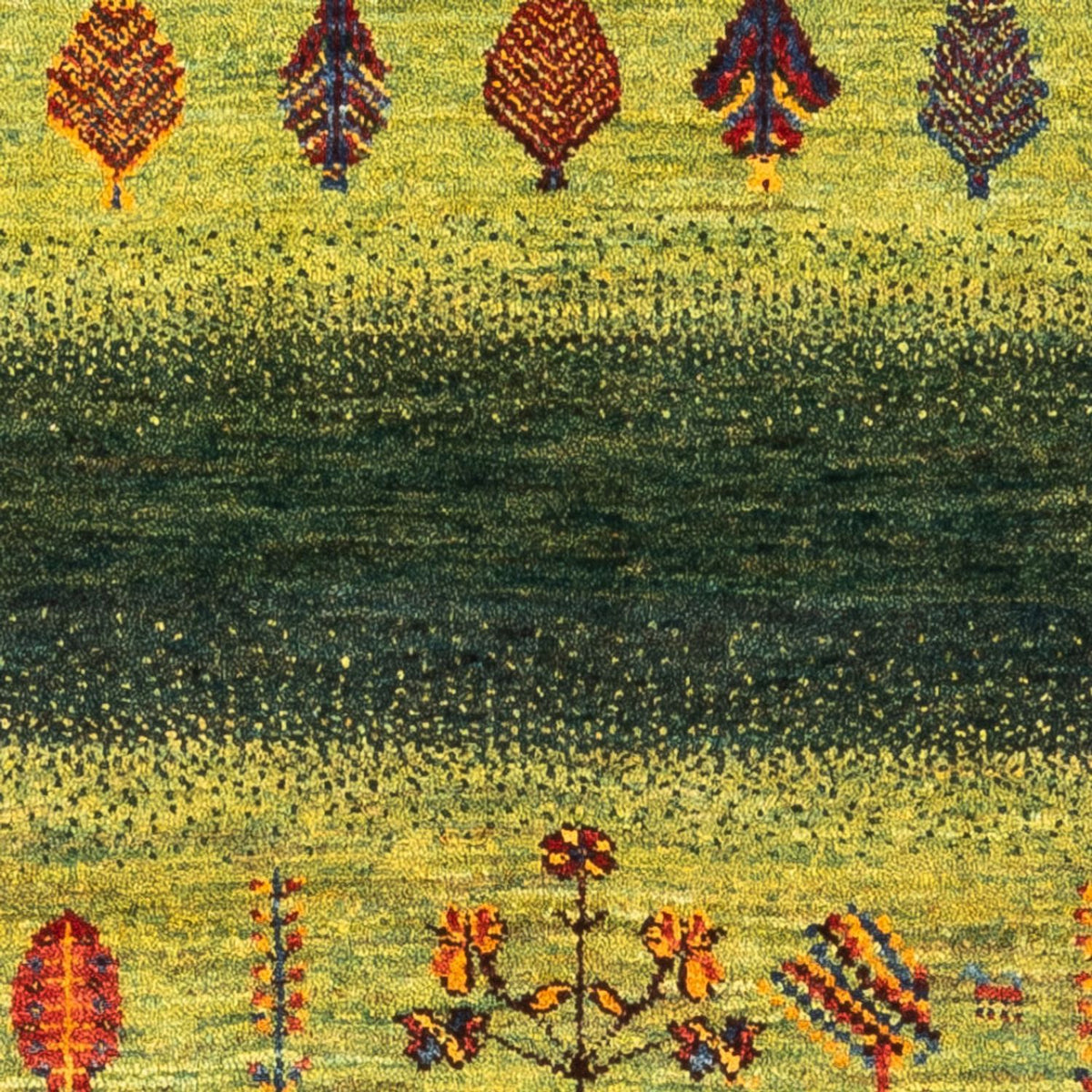 Tappeto Gabbeh - Loribaft Persero - Reale - 137 x 86 cm - multicolore