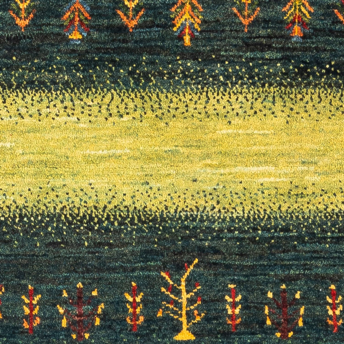 Tappeto Gabbeh - Loribaft Persero - Reale - 137 x 81 cm - multicolore