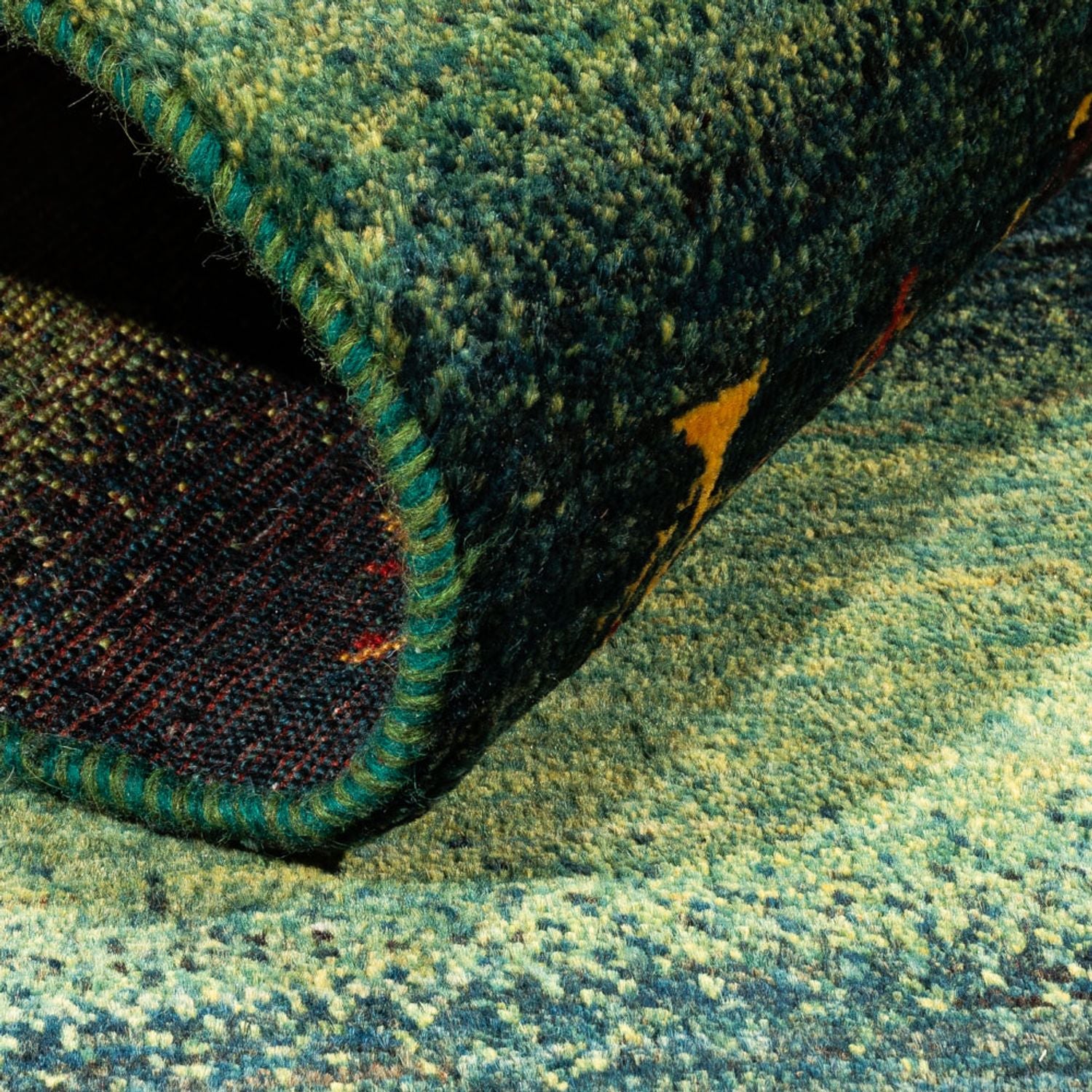 Tappeto Gabbeh - Loribaft Persero - Reale - 137 x 81 cm - multicolore
