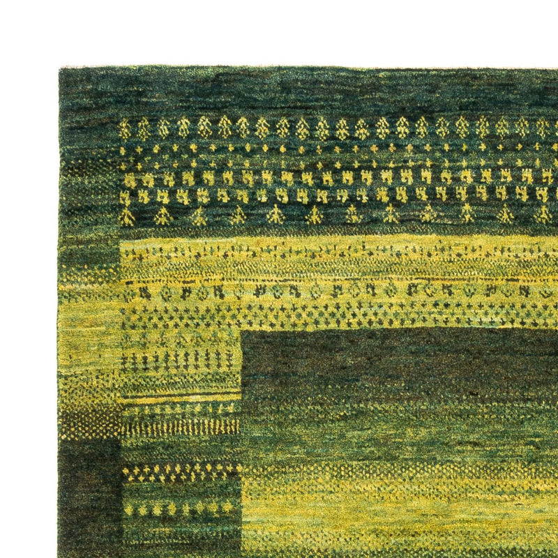 Tappeto Gabbeh - Loribaft Persero - Reale - 196 x 165 cm - verde