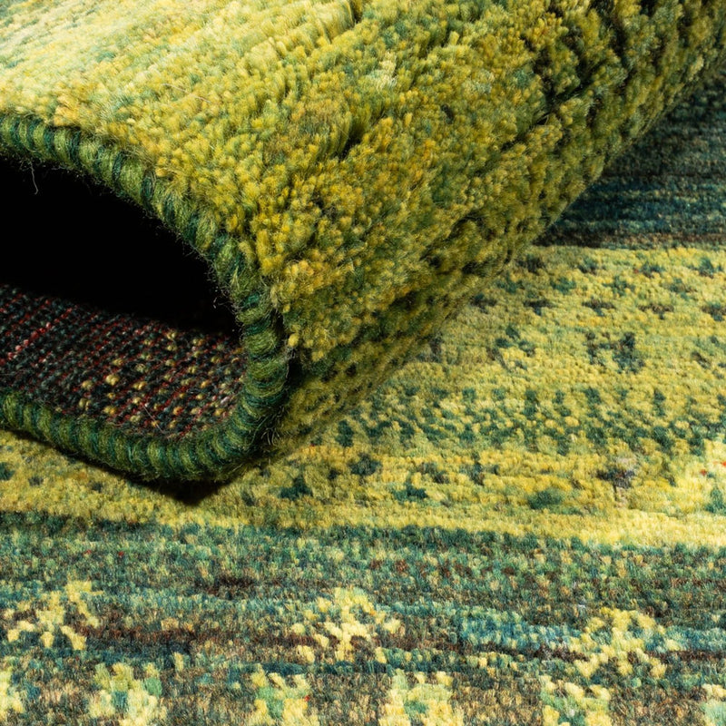 Tappeto Gabbeh - Loribaft Persero - Reale - 196 x 165 cm - verde