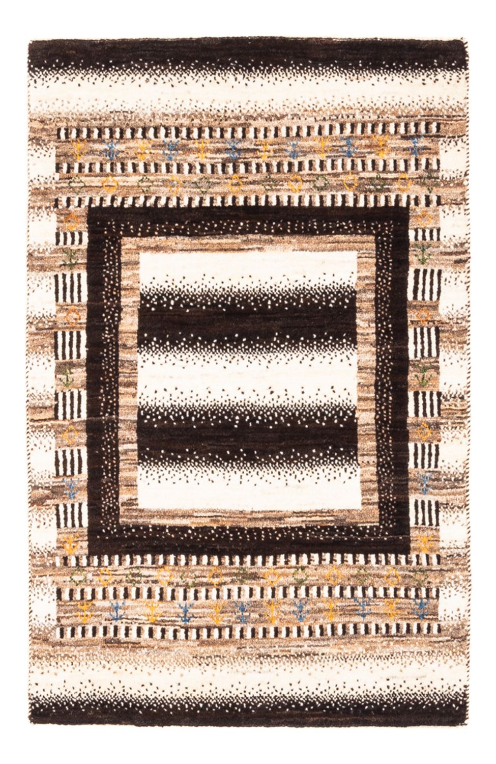 Tappeto Gabbeh - Loribaft Persero - Reale - 111 x 72 cm - multicolore