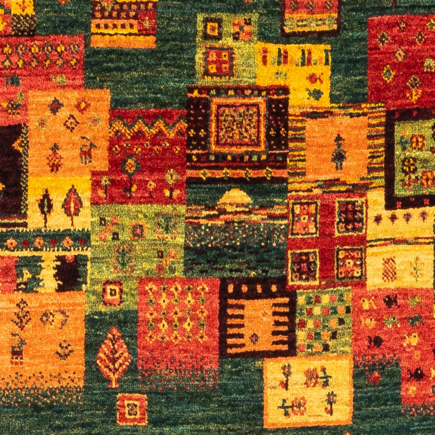 Tappeto Gabbeh - Loribaft Persero - Reale - 137 x 84 cm - multicolore