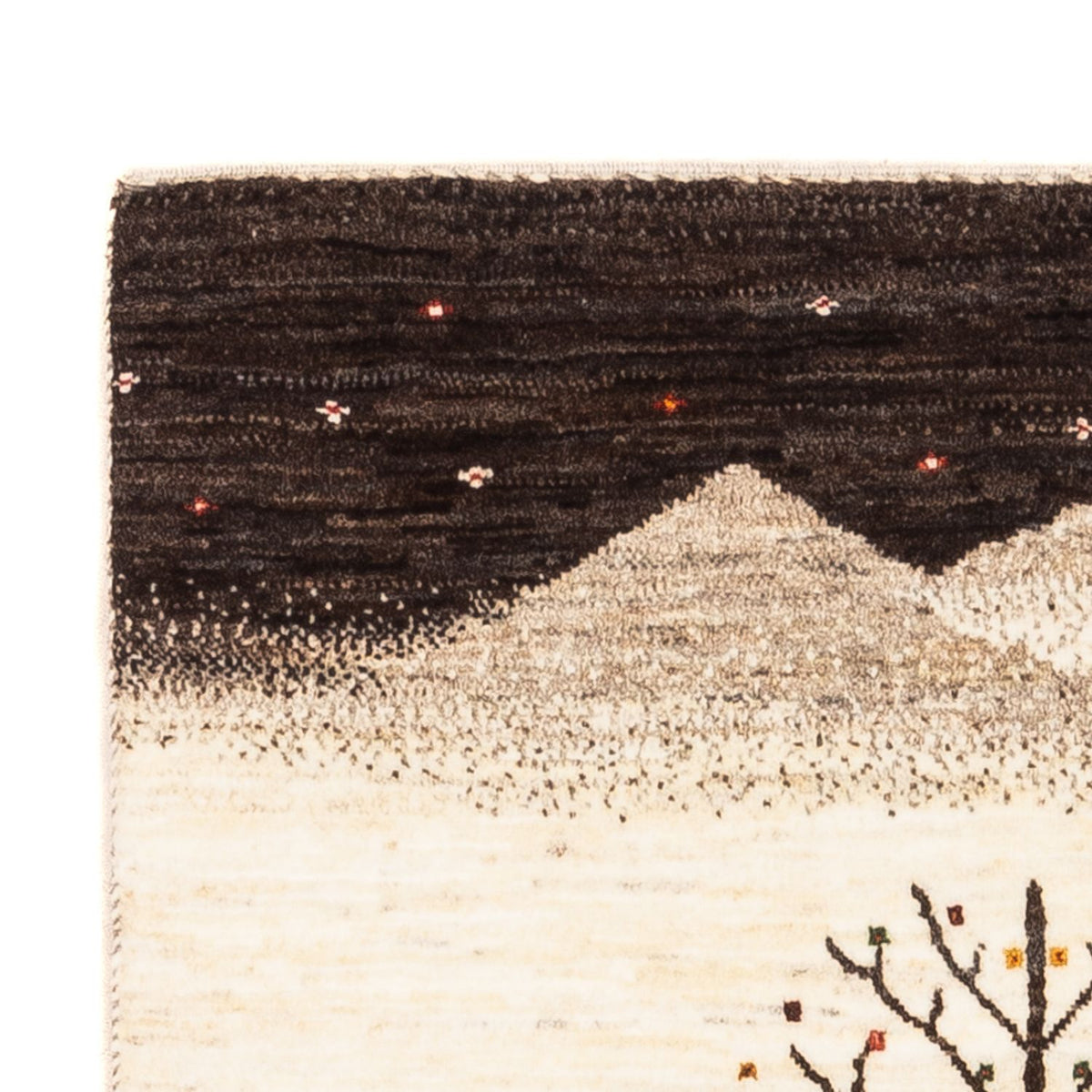 Tappeto Gabbeh - Loribaft Persero - Reale - 132 x 84 cm - crema