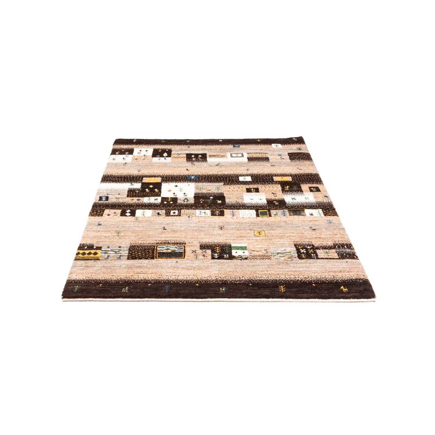 Tappeto Gabbeh - Loribaft Persero - Reale - 158 x 111 cm - multicolore