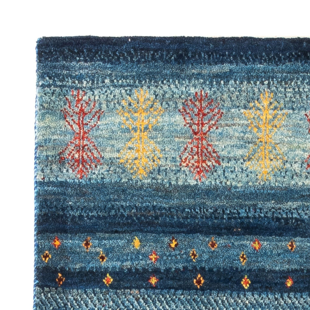 Tappeto Gabbeh - Loribaft Persero - Reale - 129 x 84 cm - multicolore