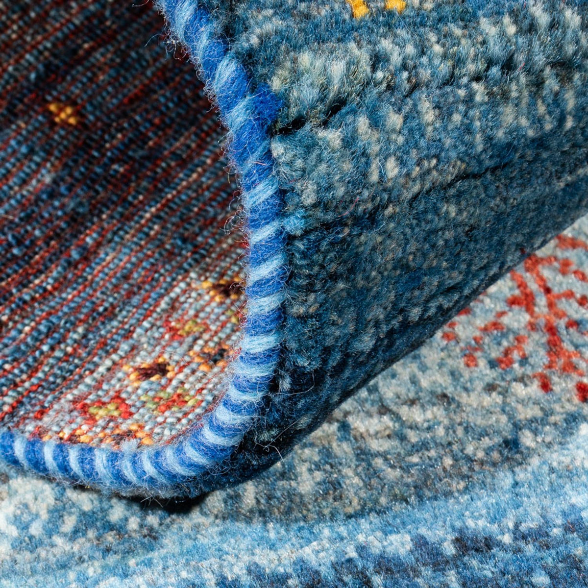 Tappeto Gabbeh - Loribaft Persero - Reale - 129 x 84 cm - multicolore