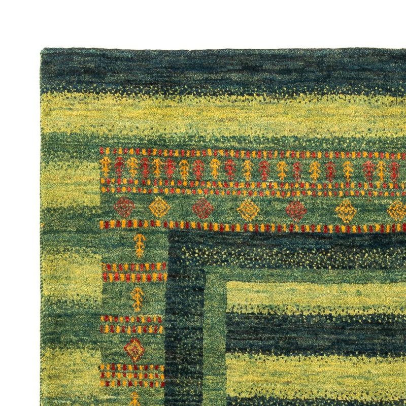 Tappeto Gabbeh - Loribaft Persero - Reale - 206 x 152 cm - verde