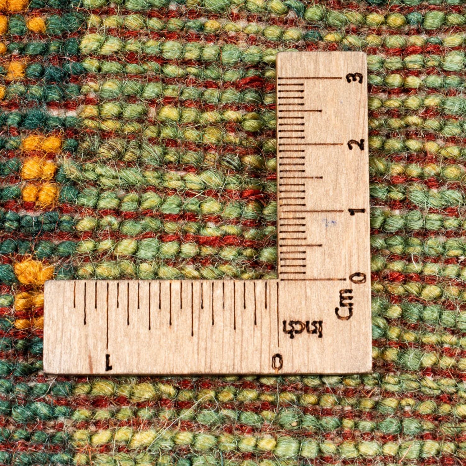 Tappeto Gabbeh - Loribaft Persero - Reale - 206 x 152 cm - verde