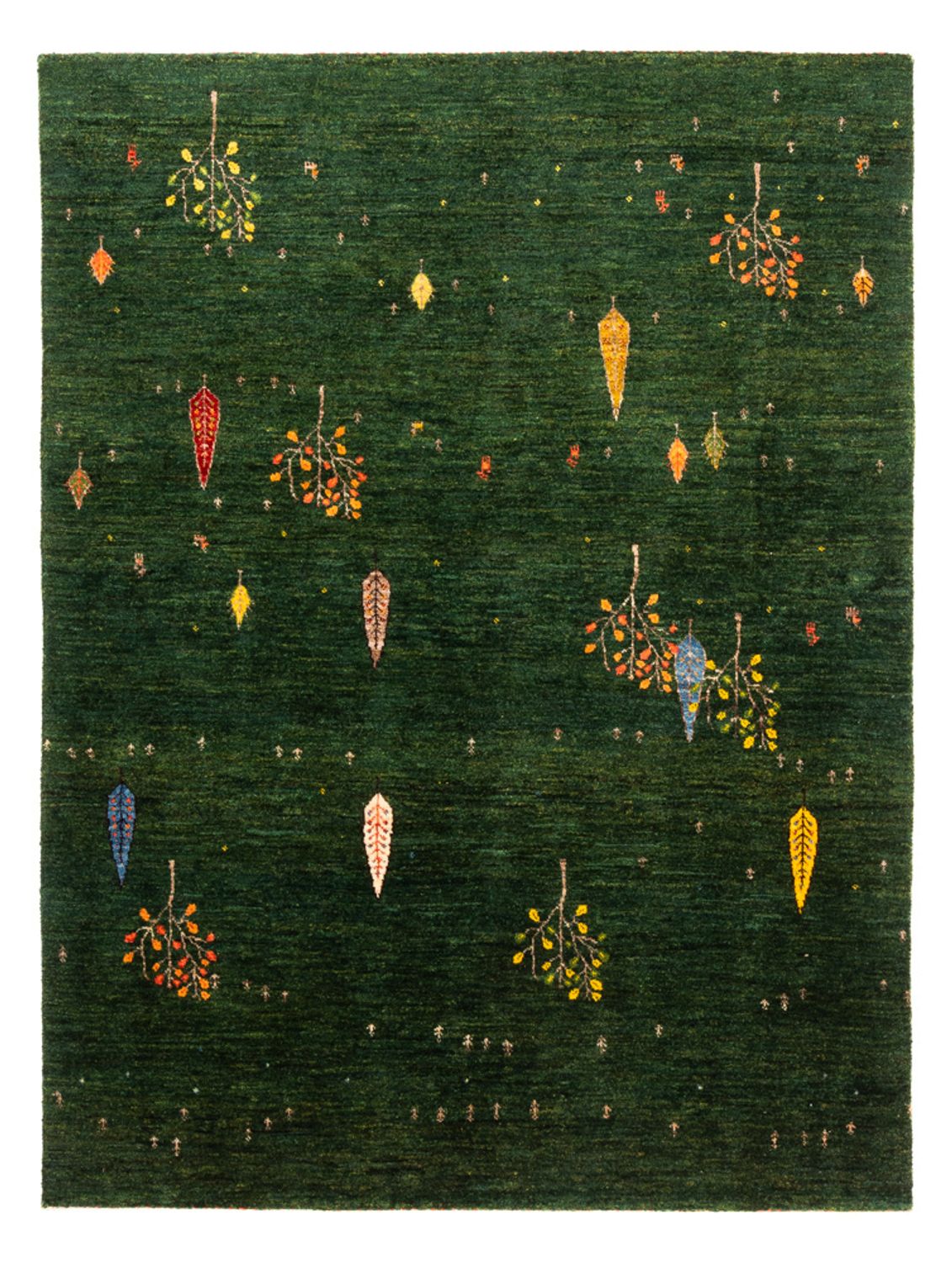 Tappeto Gabbeh - Loribaft Persero - 191 x 143 cm - verde