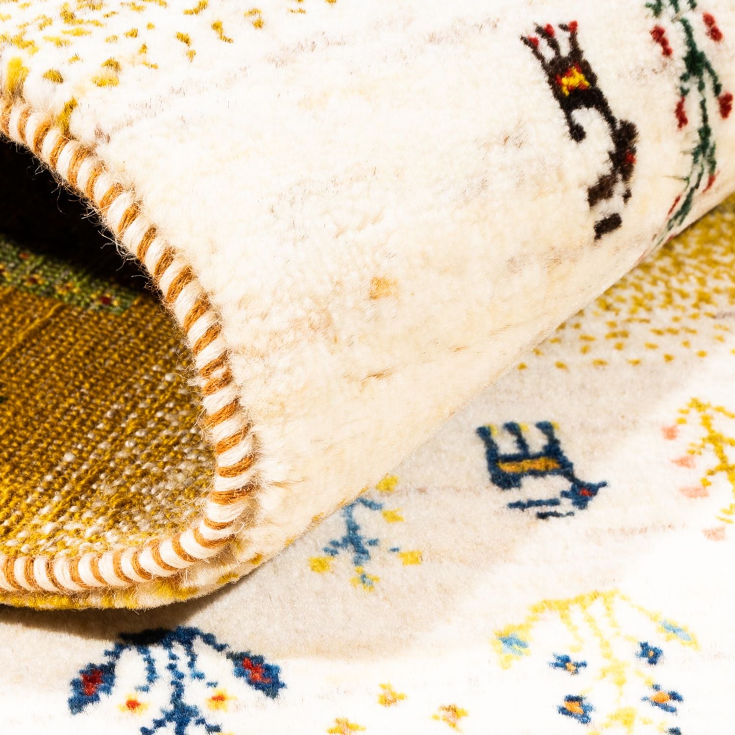 Tappeto Gabbeh - Loribaft Persero - 156 x 96 cm - multicolore
