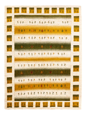 Tappeto Gabbeh - Loribaft Persero - 203 x 158 cm - naturale