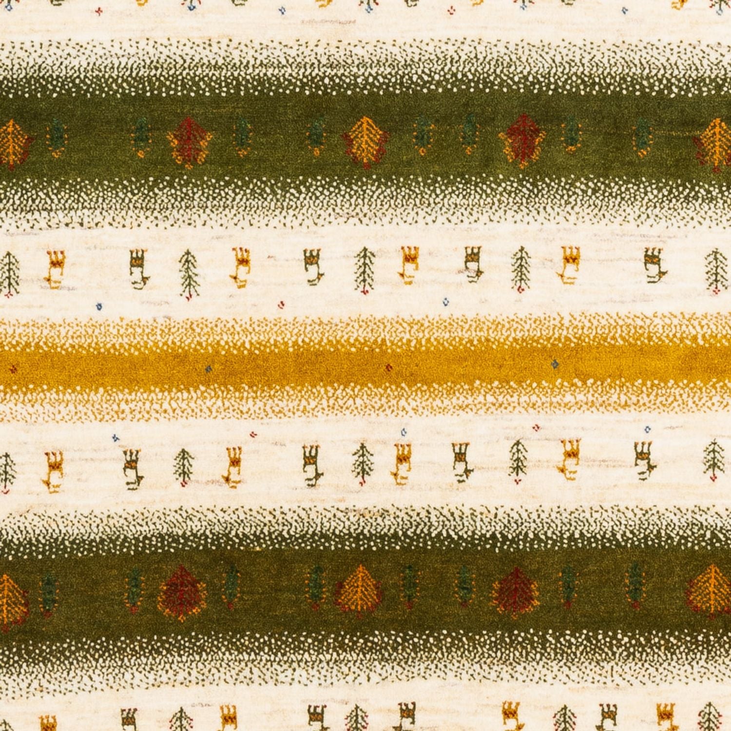 Tappeto Gabbeh - Loribaft Persero - 203 x 158 cm - naturale