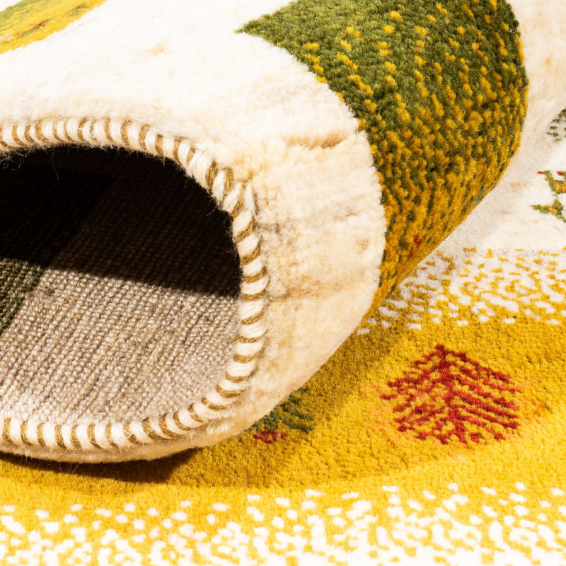 Tappeto Gabbeh - Loribaft Persero - 203 x 158 cm - naturale