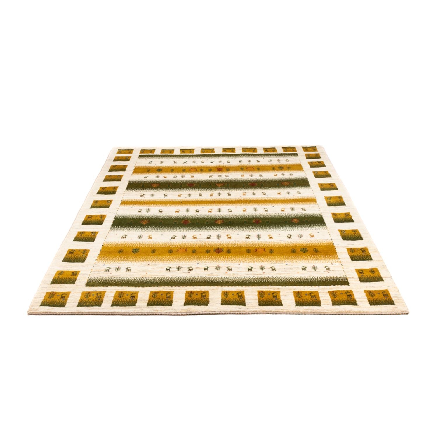Tappeto Gabbeh - Loribaft Persero - 203 x 158 cm - naturale
