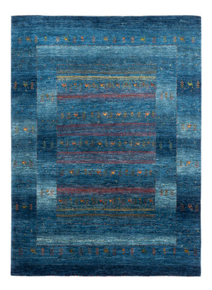 Tappeto Gabbeh - Loribaft Persero - 200 x 147 cm - blu