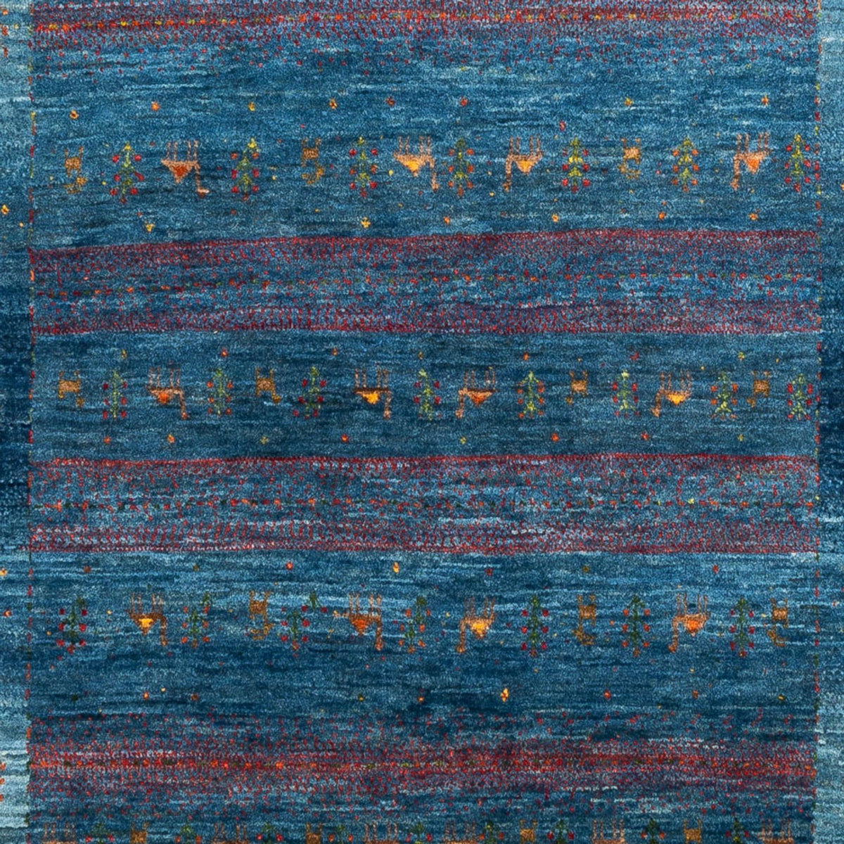 Tappeto Gabbeh - Loribaft Persero - 200 x 147 cm - blu