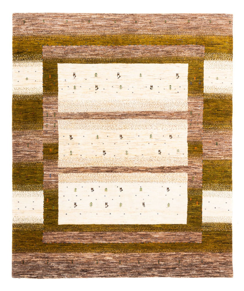 Tappeto Gabbeh - Loribaft Persero - 205 x 171 cm - naturale