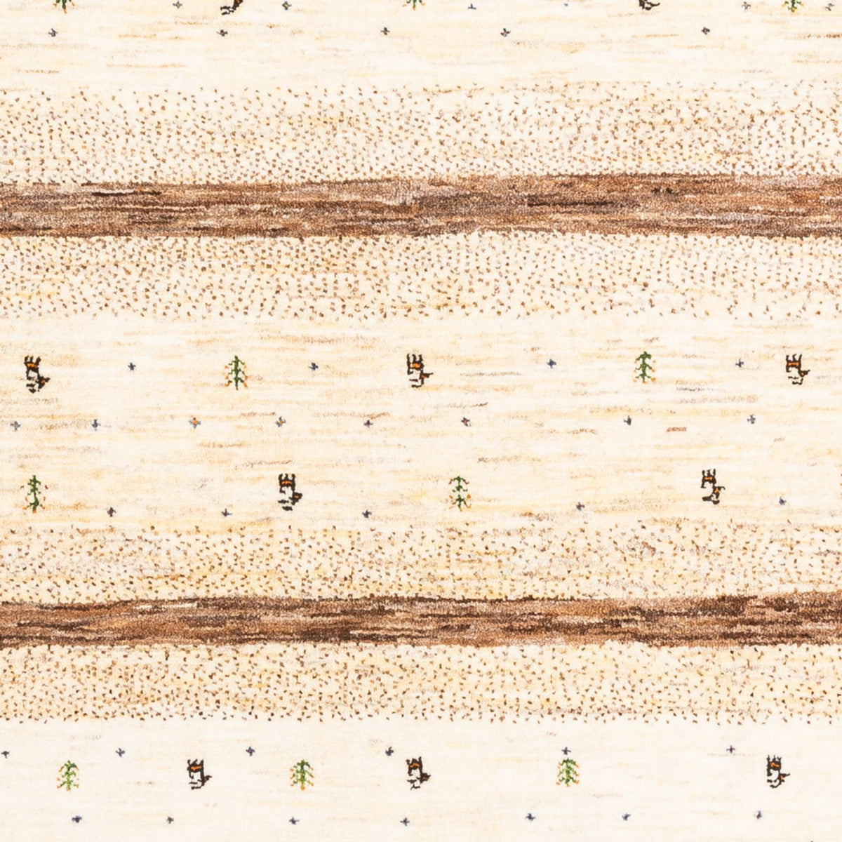 Tappeto Gabbeh - Loribaft Persero - 205 x 171 cm - naturale