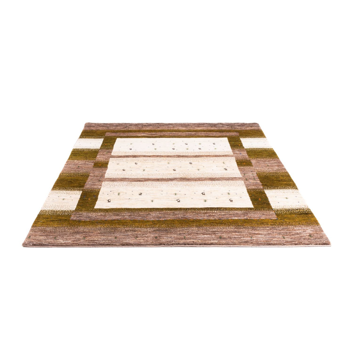 Tappeto Gabbeh - Loribaft Persero - 205 x 171 cm - naturale