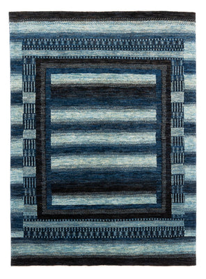Tappeto Gabbeh - Loribaft Persero - Reale - 204 x 149 cm - blu