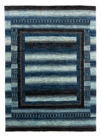 Tappeto Gabbeh - Loribaft Persero - Reale - 204 x 149 cm - blu