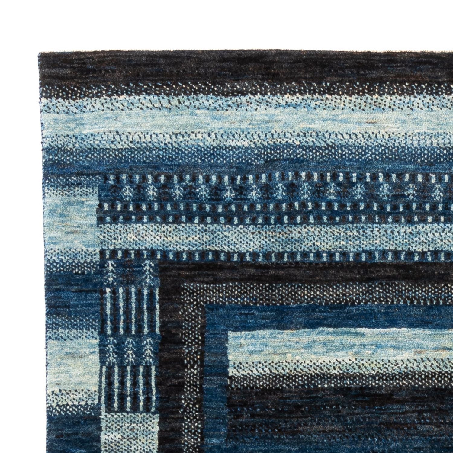 Tappeto Gabbeh - Loribaft Persero - Reale - 204 x 149 cm - blu