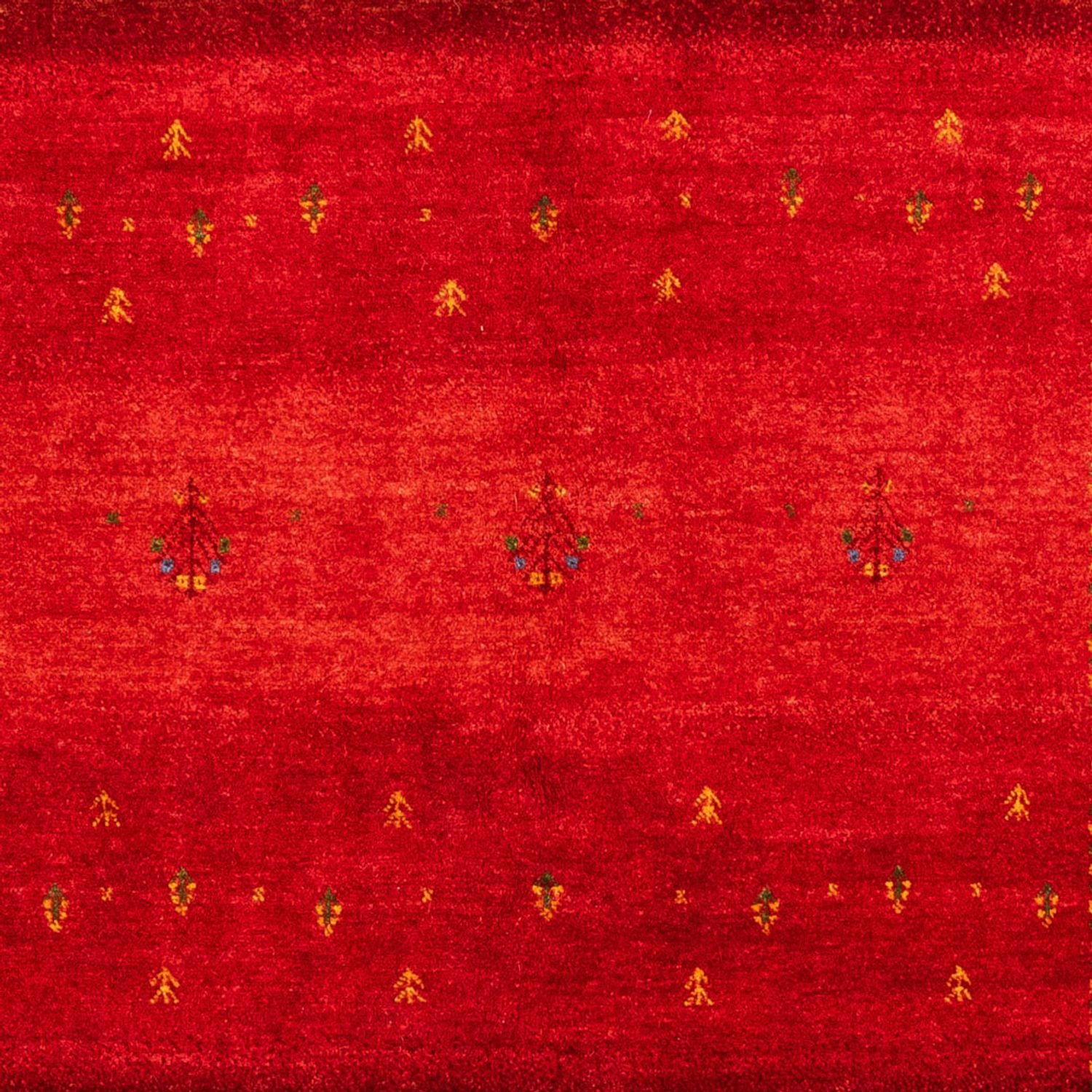 Tappeto Gabbeh - Loribaft Persero - 206 x 156 cm - rosso