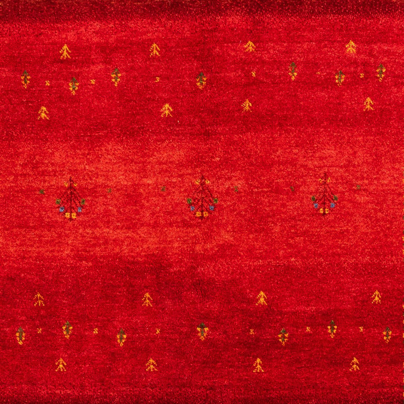 Tappeto Gabbeh - Loribaft Persero - 206 x 156 cm - rosso