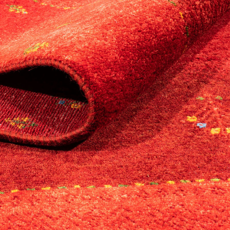 Tappeto Gabbeh - Loribaft Persero - 206 x 156 cm - rosso