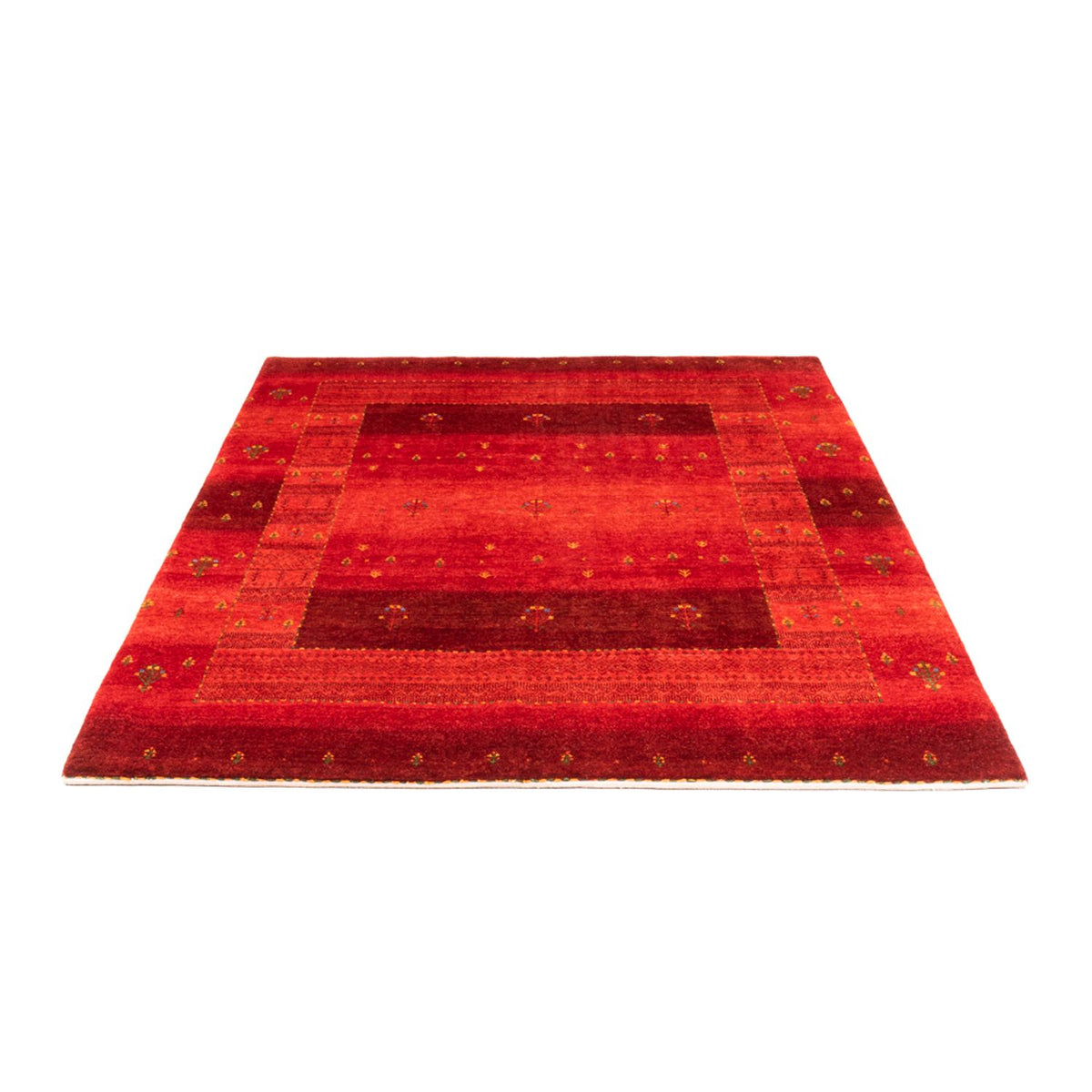 Tappeto Gabbeh - Loribaft Persero - 206 x 156 cm - rosso