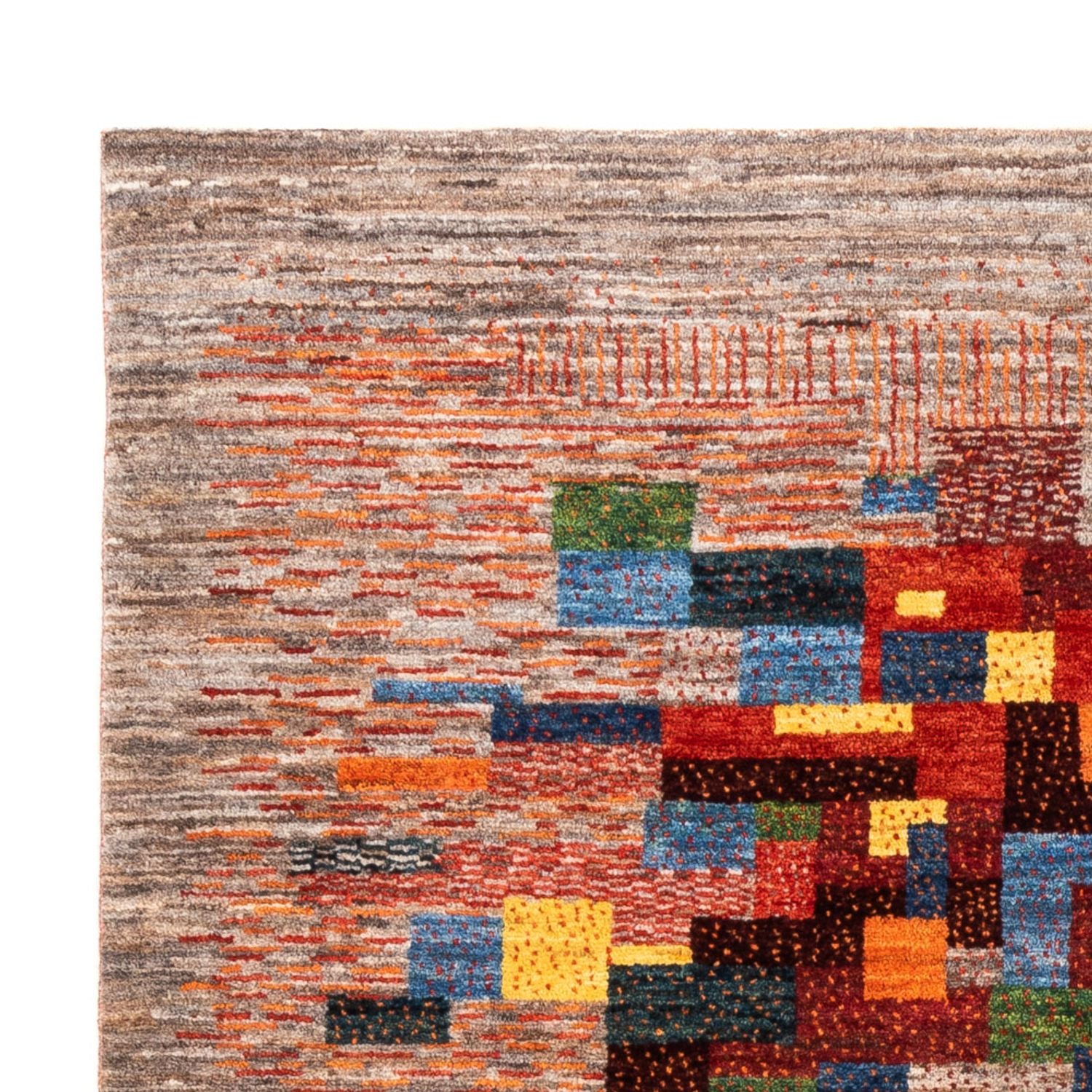 Tappeto Gabbeh - Loribaft Persero - Reale - 203 x 153 cm - multicolore