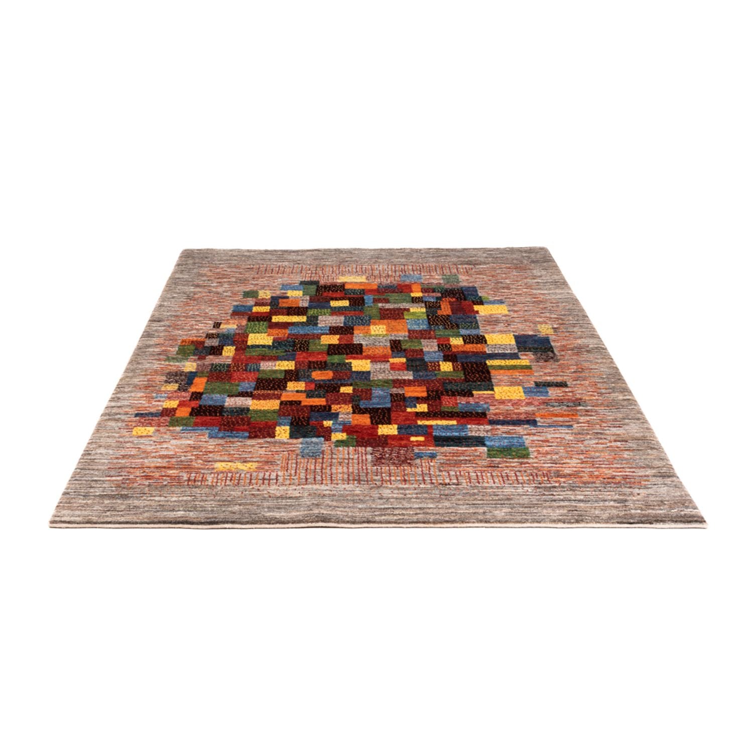 Tappeto Gabbeh - Loribaft Persero - Reale - 203 x 153 cm - multicolore