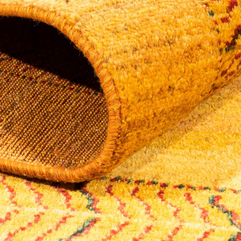 Tappeto Gabbeh - Loribaft Persero - Reale - 198 x 152 cm - oro