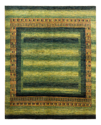 Tappeto Gabbeh - Loribaft Persero - Reale - 208 x 163 cm - verde