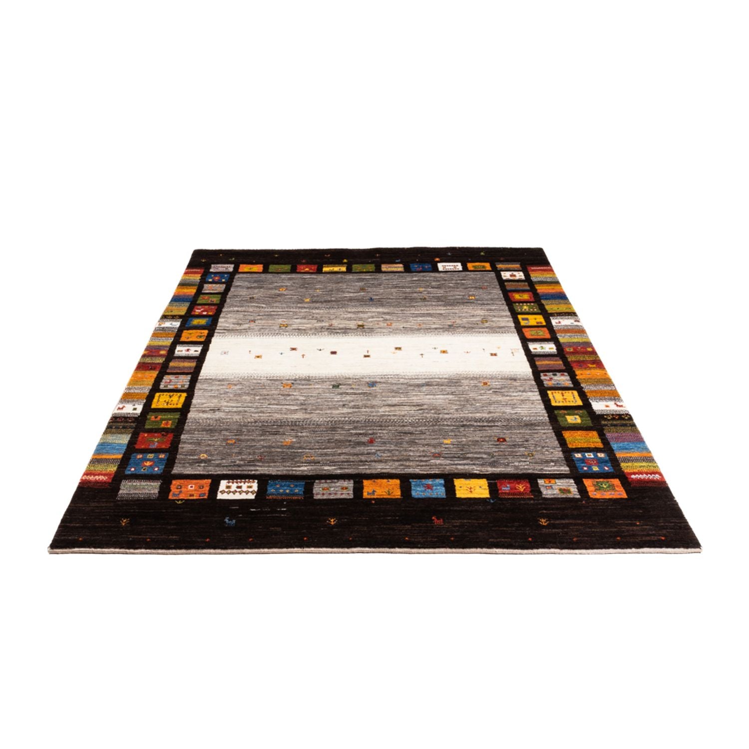 Tappeto Gabbeh - Loribaft Persero - Reale - 215 x 159 cm - multicolore
