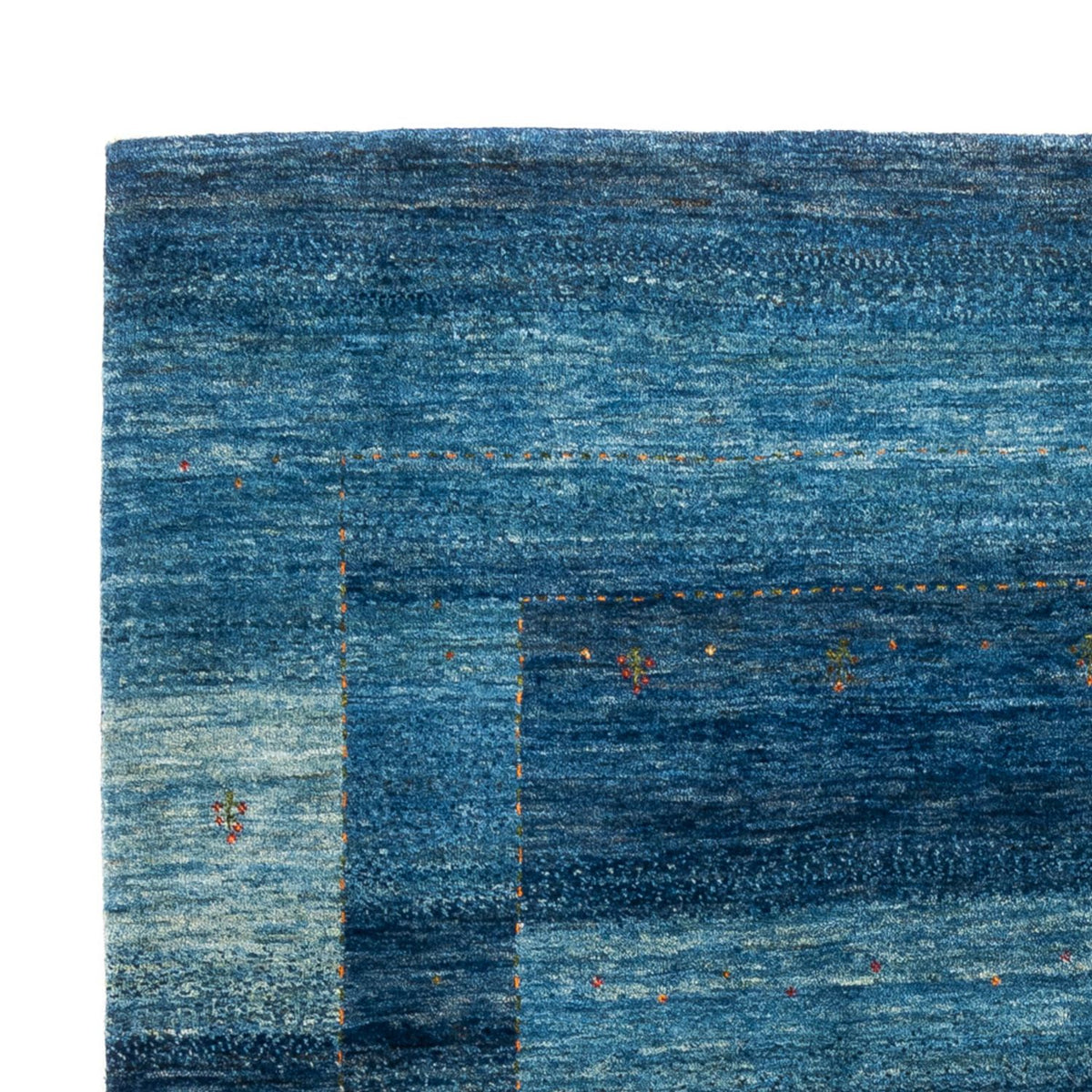 Tappeto Gabbeh - Loribaft Persero - 205 x 156 cm - blu