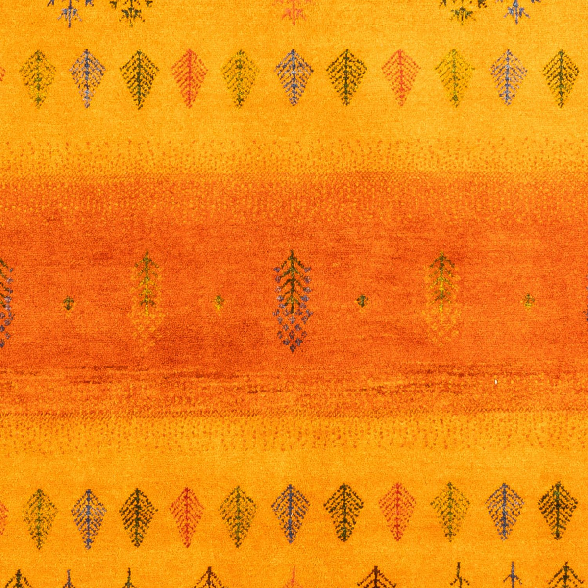 Tappeto Gabbeh - Loribaft Persero - 209 x 150 cm - oro