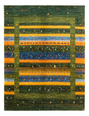 Tappeto Gabbeh - Loribaft Persero - Reale - 212 x 161 cm - verde