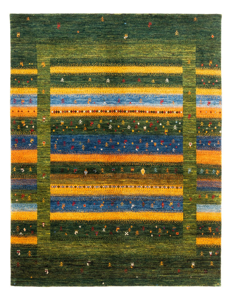 Tappeto Gabbeh - Loribaft Persero - Reale - 212 x 161 cm - verde